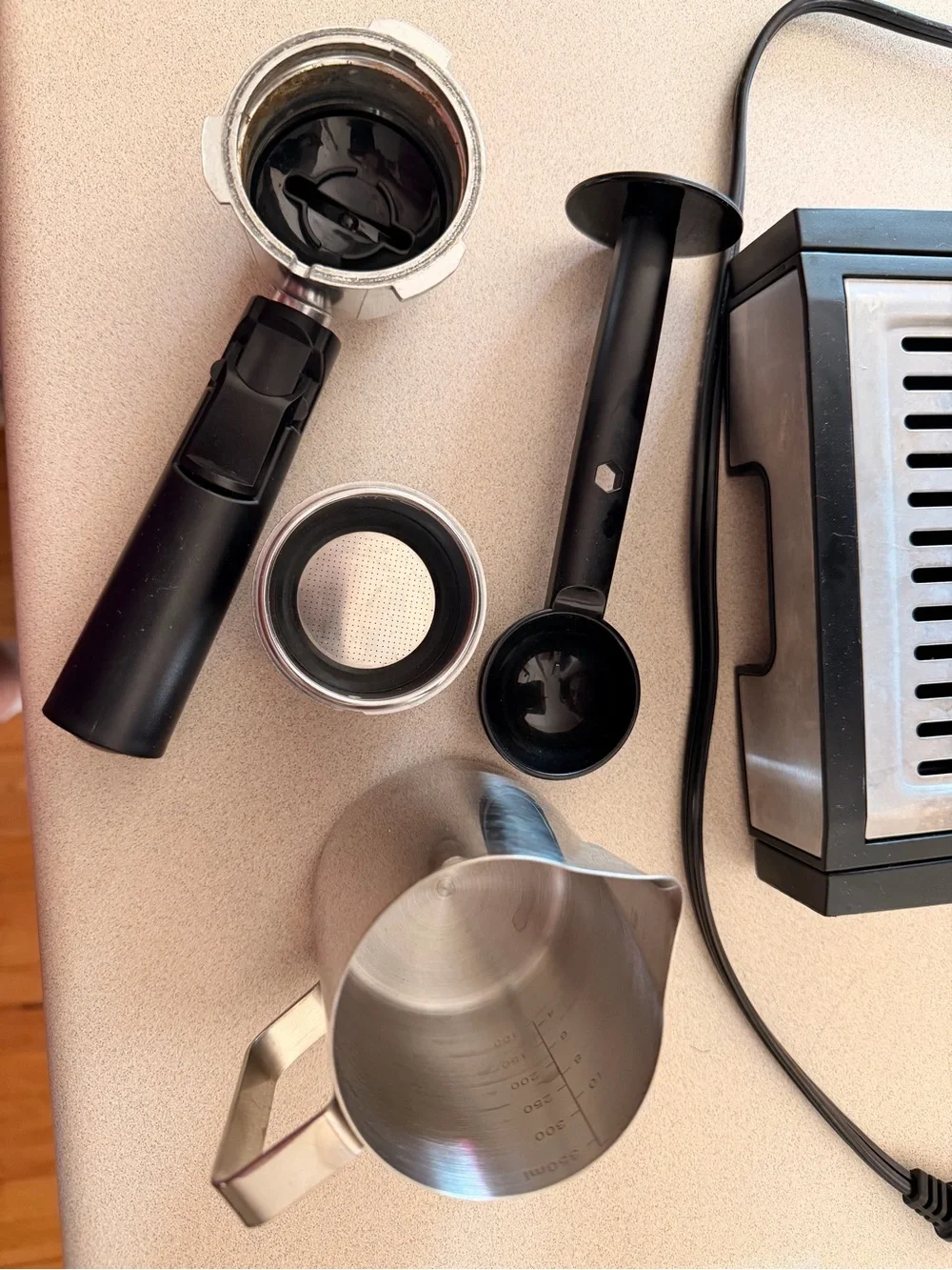 Capresso Espresso Maker with Accessories - Silver & Black